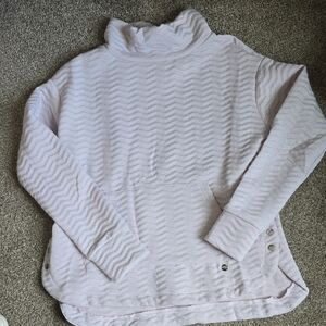 Jones New York Purple Cowl Neck Sweater